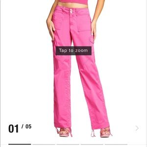 Iamgia pink cargo pants